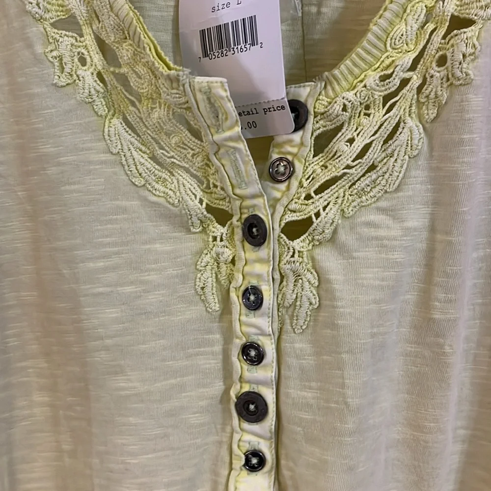 Lace Trim Top - Picture 2 of 7